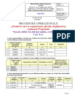 Procedura Scoala Altfel - Dir