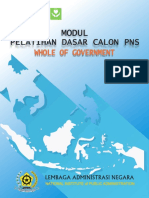 Modul: Pelatihan Dasar Calon Pns