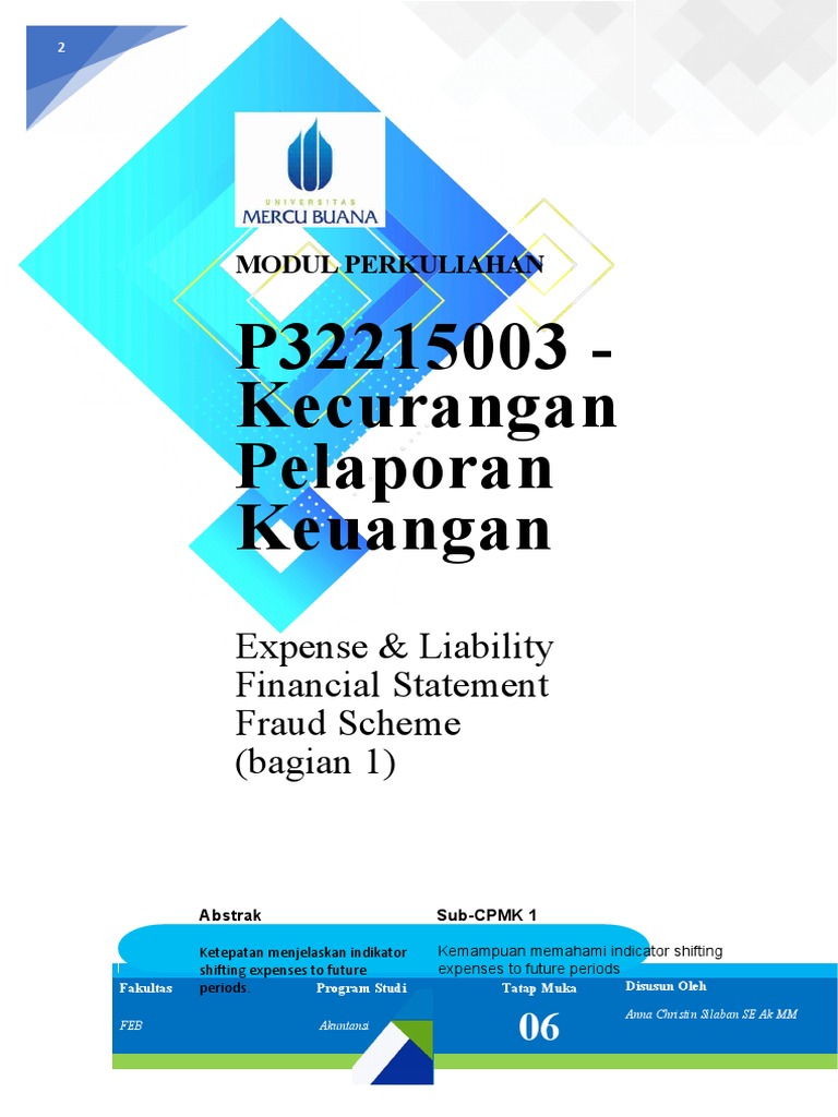 Modul 6 Fraud | PDF