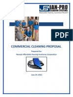 Commercial Cleaning Services Proposal Sample