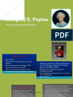 Hildegard E. Peplau: Theory of Interpersonal Relations