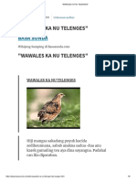 Wawales Ka Nu Telenges
