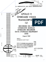 Apollo 11 Onboard Voice Transcription