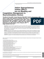 NACC anticoagulation