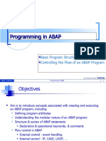 Programming in ABAP
