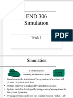 END 306 Simulation: Week 1