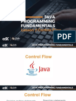 Lesson 7:control Flow