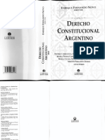 Derecho Constitucional Argentino 2021