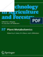 57 Plant Metabolomics (158pages) Biotechnology in Agriculture and Forestry