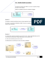 TD01 - Modèle Entité-Association (Correction)