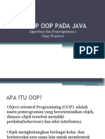 Konsep Oop Pada Java