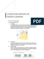 Literature Review On Urban Planning: Shanza Safdar B-22712 04-10-21