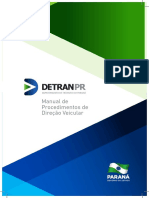 Manual de Procedimentos de Direção Veicular DETRAN PR