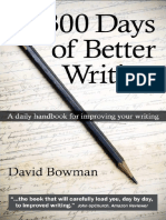 300 Days of Better Writing - A Daily Handbook For Improving Your Writing