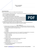 Mycbseguide: Class 12 - Accountancy Sample Paper 01