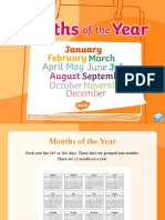 Us CM 40 Months of The Year Powerpoint Ver 3