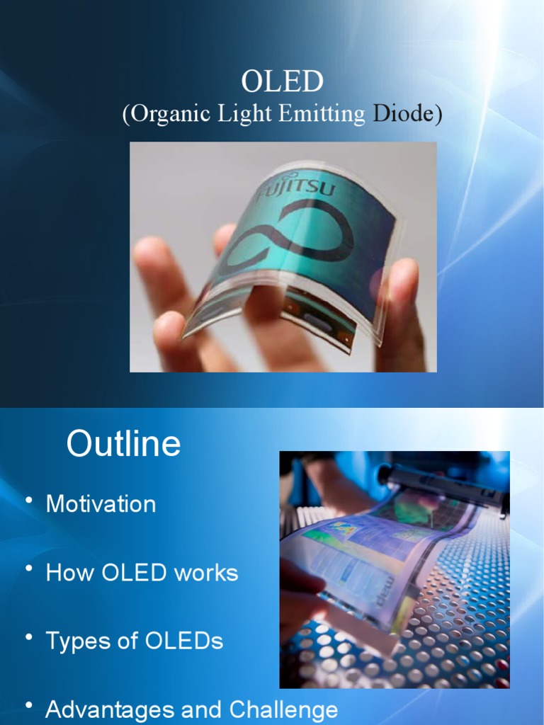 Organic Light Emitting: Diode | PDF | Display Technology | Oled