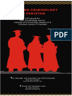 All men desire knowledge: Proposing a criminology curriculum for Pakistan