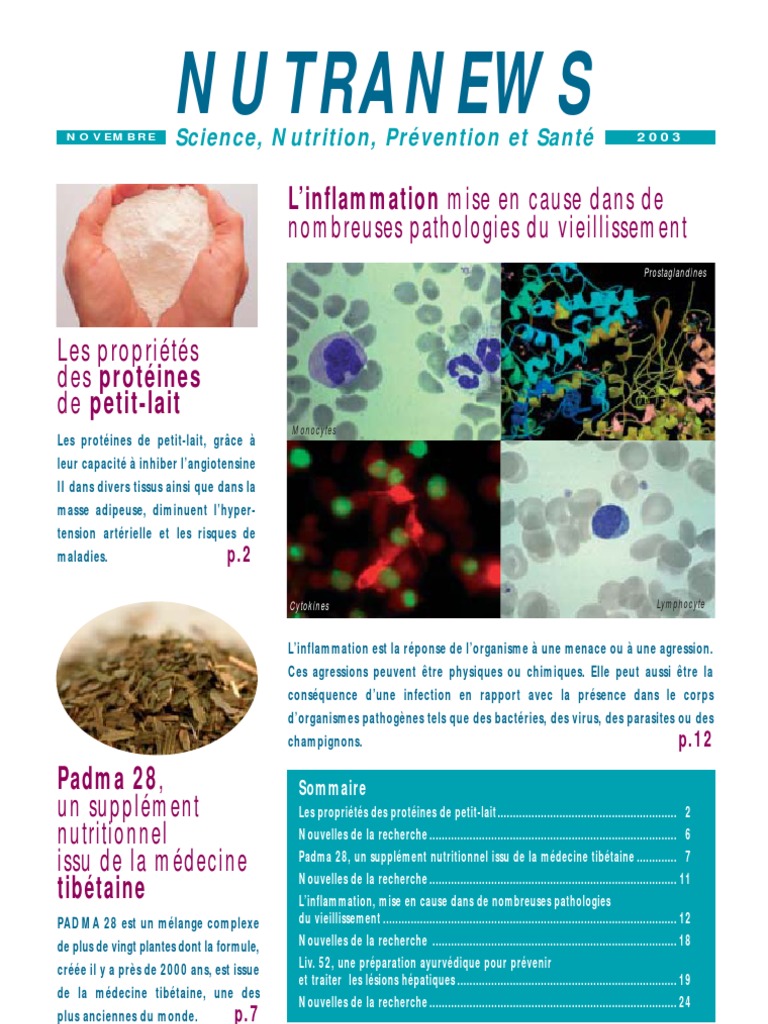 Linflammation Mise en Cause Dans de | PDF | Dépression (psychiatrie ...