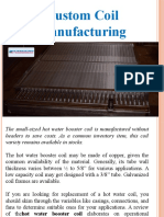 Custom Coil Manufacturing