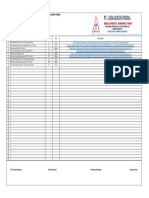 Daftar Material Untuk Grounding System PT Lismarindo Prima