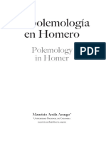 Mauricio Arcila Arango - La Polemología en Homero