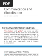 LESSON 5 - Communication and Globalization