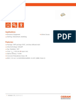 Chipled 0603: Produktdatenblatt - Version 1.1