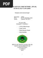 Pdfcoffee.com Akhlak Kepada Diri Sendiri Iffah Zuhud Dan Tawadhu 2 PDF Free