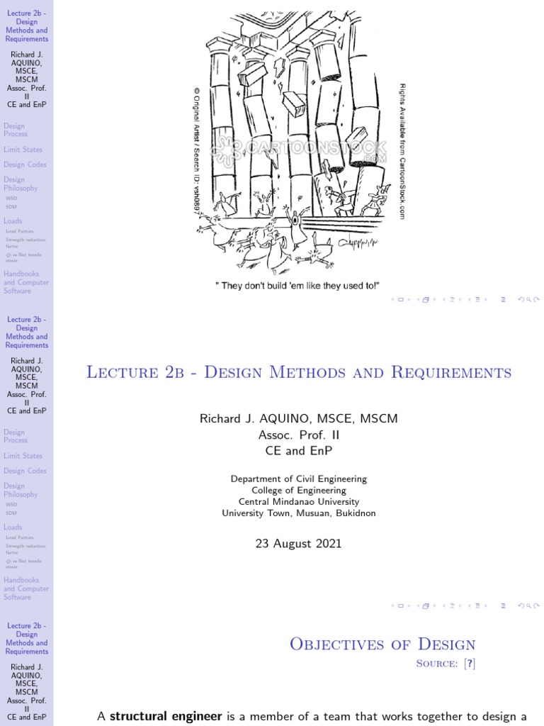 Design Methods and Requirements in Engineering | PDF | Strength Of ...
