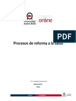 Procesos de Reforma A La Salud