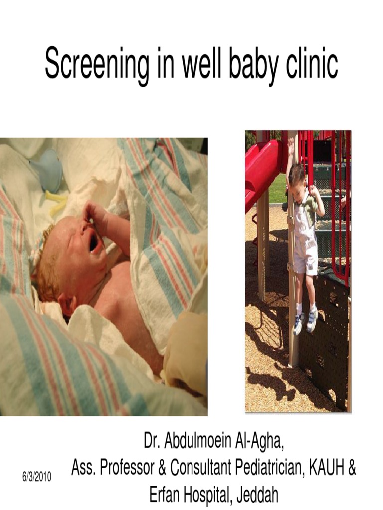 Well Baby Screening - Educational Program | PDF | Vitamin D | Breastfeeding