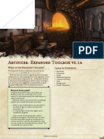 Artificer the Expanded Toolbox