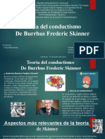 Teoria Conductista Skinner