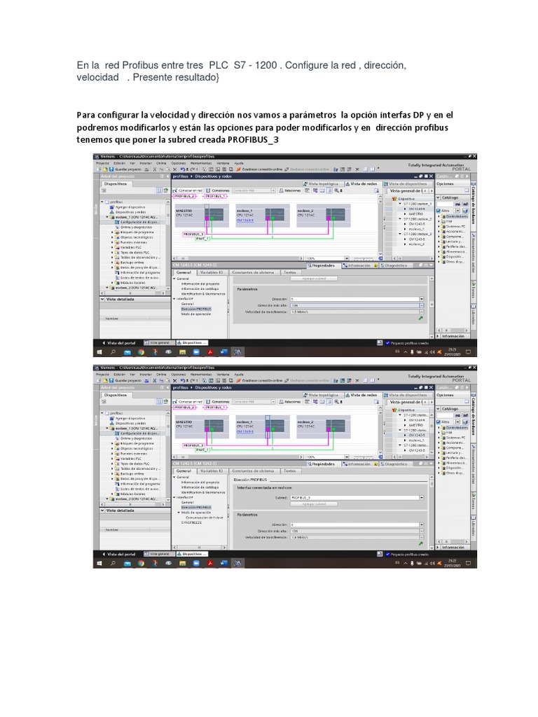 Simulacion Red Profibus | PDF