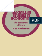 (Macmillan Studies in Economics) R. W. Anderson (Auth.) - The Economics of Crime-Macmillan Education UK (1976)