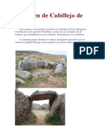 Este Dolmen Se Encuentra Situado en Cubillejo de Lara (Burgos)