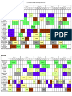 Horario profesores escuela