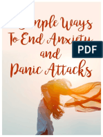 5 Simple Ways To End Anxiety and Panic Attacks