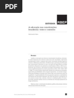 educação nas constituições brasileiras