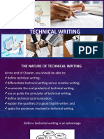 Technical Writing: Prepared By: Gabriela C. Flores