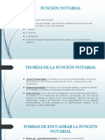 FUNCIÓN  NOTARIAL