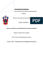 U3A1. ADPJY - Importancia de La Inteligencia Emocional