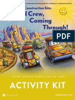 Construction Site Road Crew, Coming Through! Activity Kit