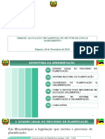 Reformas no Sistema de Planificação e Orçamentação em Moçambique