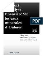 Rapport D'analyse Financiére Les Eaux Minerales D'oulmes - Compressed