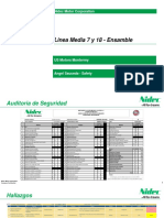 Safety Audit Medium Line Assembly