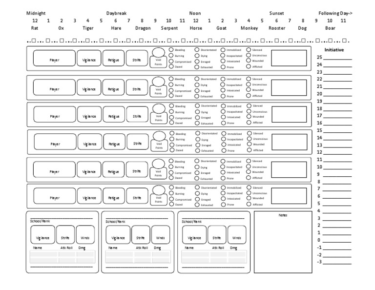 Encounter Tracker 5th | PDF