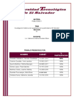 Investigación Histórica Del Surgimiento de La Publicidad en El Salvador