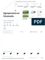 Contabilidad Agropecuaria en Venezuela. - PDF - Agricultura - Contabilidad